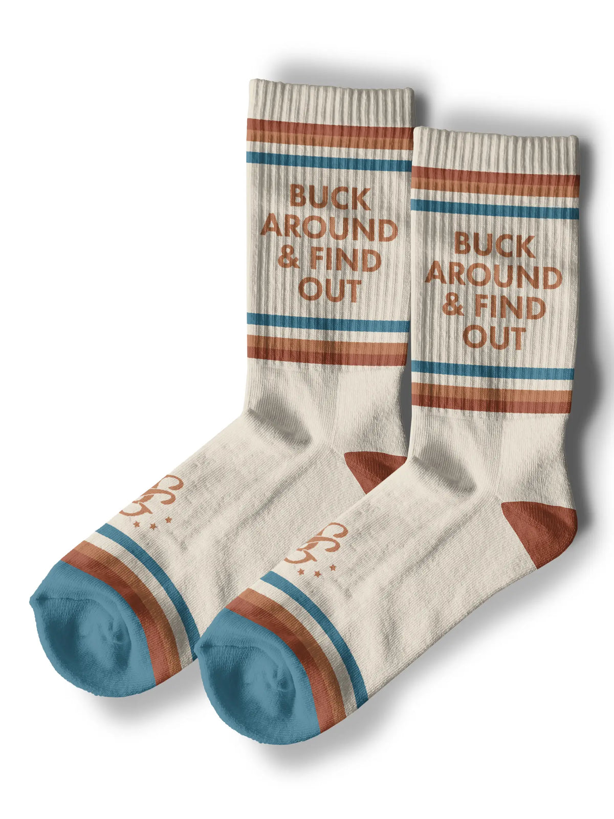 Buck Around and Find Out Western Socks