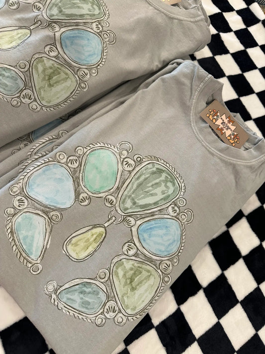 Comfort Colors - Western Turquoise Jewel