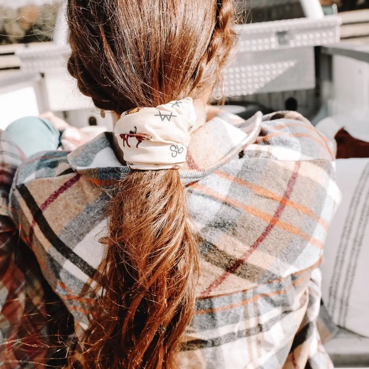 Cowboy Stretchy Hair Wrap