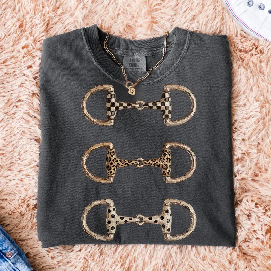 Western Horse Bit Graphic Tee
