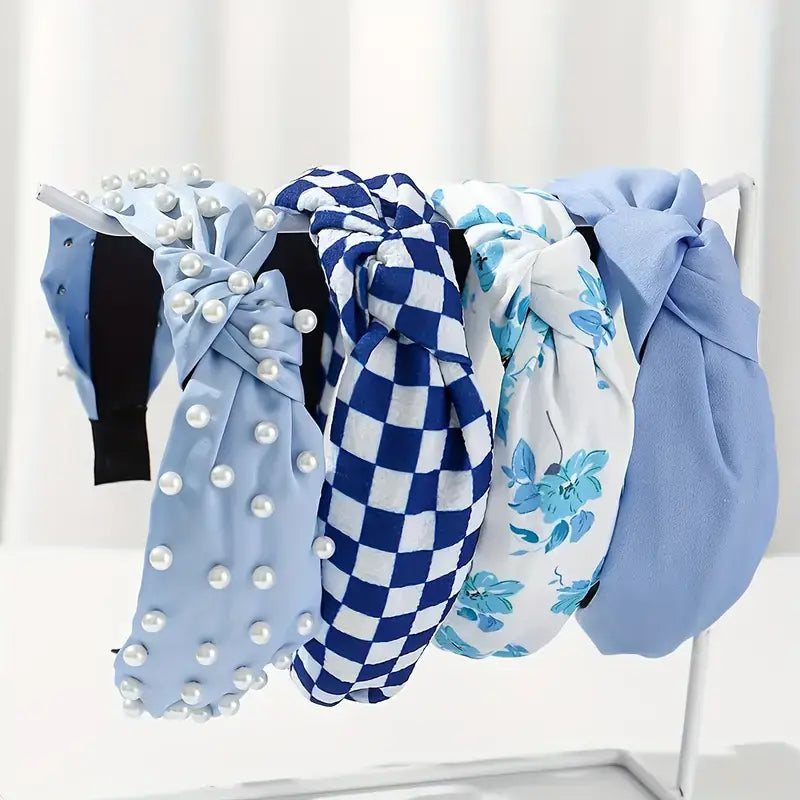 Blue  Knot Headbands